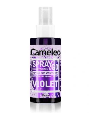 Delia Cameleo Spray&Go spray koloryzujący do włosów Violet  (150 ml)
