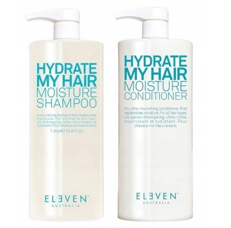 Eleven Australia Hydrate My Hair Szampon 960 ml+Odżywka 960 ml